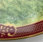 Royal Worcester Golfing Collection Porcelain Decorative Plate The Clubhouse by Melvyn Buckley