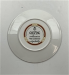 Royal Worcester Golfing Collection Porcelain Decorative Plate The Clubhouse by Melvyn Buckley