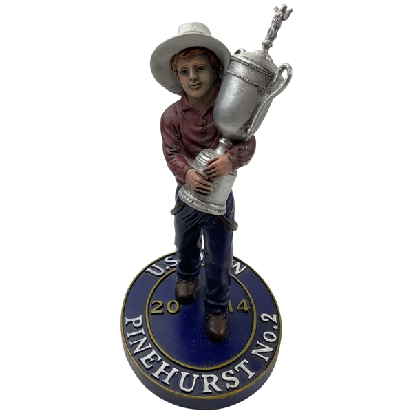 2014 U.S. Open Pinehurst No. 2 Putter Boy figurine with original box