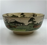 Vintage Royal Doulton Chas. Crombie Golfers Series Ware Earthenware Bowl