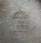 1927 Glen Acres C.C. Silver Plate Golf Bag Cocktail Shaker Trophy