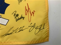 US & Europe 26x Signed 2008 Ryder Cup at Valhalla Flag w/ Flags JSA ALOA