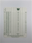 Jack Nicklaus Signed Pine Valley Scorecard JSA ALOA