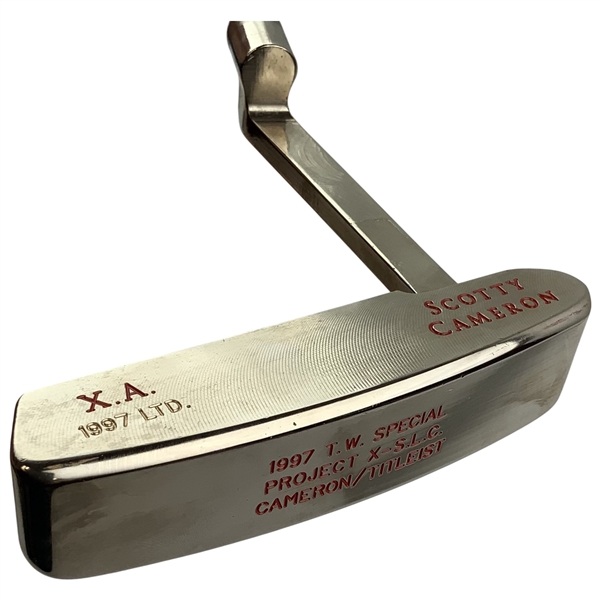 1997 Scotty Cameron Titleist T.W. Special Project X-S.L.C. X.A. Scottydale Putter with Certificate of Authenticity