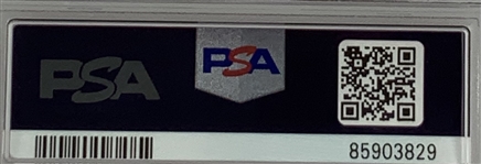 Tiger Woods, Arnold Palmer & Steve Williams Signed 2008 Arnold Palmer Invitational Badge  - Tiger's 64th PGA Tour Win PSA/DNA