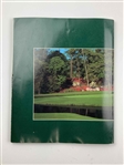 Tiger Woods Signed 1997 Masters Journal w/Pairing Sheet Set JSA ALOA