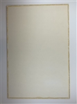 Joe DiMaggio Signed Huge Portrait Photograph in Temple Terrace G & CC Hat JSA ALOA