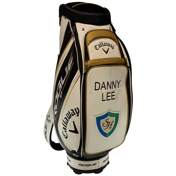Danny Lees Callaway Rogue ST Professional Tour Staff Game Used Golf Bag