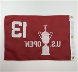 Curtis Strange Signed U.S. Open Game Flag JSA ALOA