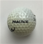 George Archer Signed Masters Tournament Practice Golf Ball - 1969 Champ JSA #UU13675