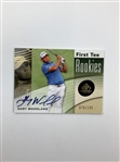 A Collection of Seven Autographed Professional Golf Trading Cards Including Gary Woodland and Louis Oosthuizen