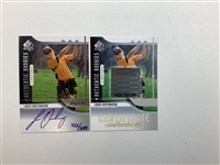 A Collection of Seven Autographed Professional Golf Trading Cards Including Gary Woodland and Louis Oosthuizen