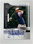 A Trio of 2012 Upper Deck Golf Signed Trading Cards Featuring Justin Rose Trevor Immelman and Zach Johnson