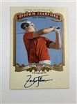 A Trio of 2012 Upper Deck Golf Signed Trading Cards Featuring Justin Rose Trevor Immelman and Zach Johnson