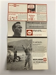 A Collection of Vintage Golf Memorabilia Including New Haven Golfometer and Arnold Palmer Shell Promotional Brochure
