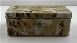Two Masters Tournament Commemorative Golf Ball Sets Featuring Titleist 2004 and Callaway Arnold Palmer 50th Appearance Editions