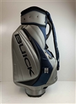 Tiger Woods TW Full Size Nike Buick Logo Silver Golf Bag