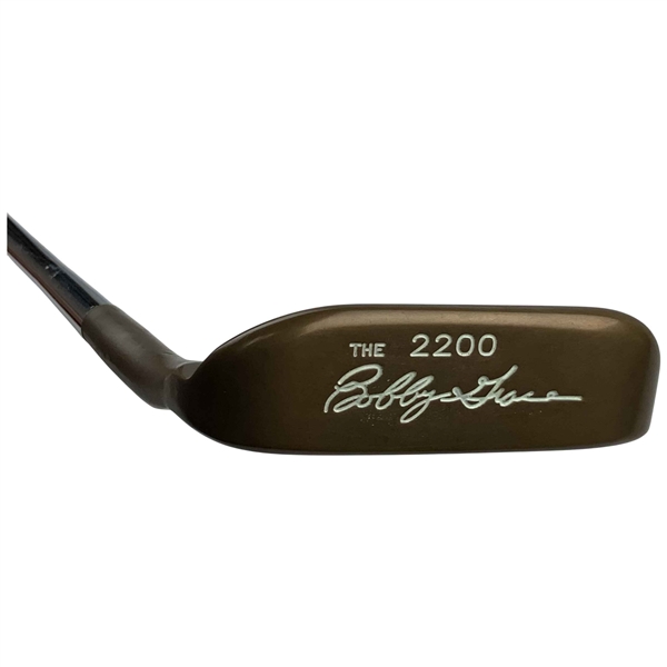 Bobby Grace The 2200 Heel Shafted Blade Putter with Original Matching Headcover