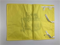 Phil Mickelson Signed 2009 Masters Tournament Embroidered Flag JSA ALOA