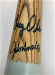 1991 Atlanta Braves Miracle Season Hand Painted Louisville Slugger Bat W/Smoltz/Olson Signed JSA ALOA