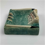 Walter Hagen's Personal McCoy Pottery Bruno Pen & Pencil Restaurant Advertising Ceramic Ashtray