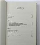 Kroeger, Robert. The Golf Courses of Old Tom Morris. Heritage Communications, 1995. Limited Edition #421/1975 (Signed)