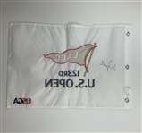 Wyndham Clark Autographed 2023 123rd U.S. Open Golf Flag JSA ALOA