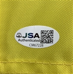 Adam Scott Signed 2006 Match Used Tour Championship Yellow Hole 15 Pin Flag JSA #CM67228