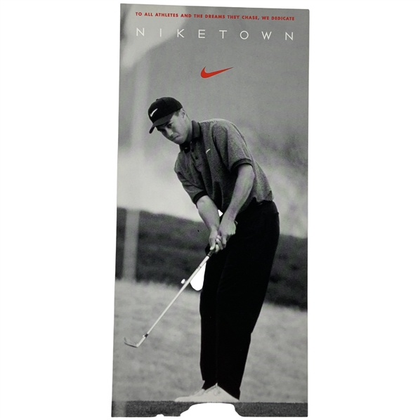 1996 Tiger Woods Nike Niketown Promotional Rookie Card 
