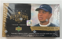 2003 Upper Deck Renditions Golf Hobby Box Factory Sealed