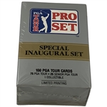 1990 Pro Set PGA Tour Special Inaugural Set Factory Sealed 100 Card Box