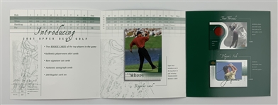 A Collection of Tiger Woods Upper Deck Golf Memorabilia and Promotional Ephemera 2001-2005