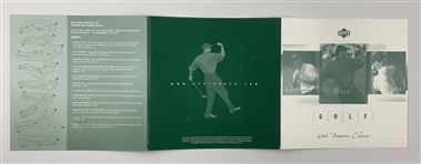 A Collection of Tiger Woods Upper Deck Golf Memorabilia and Promotional Ephemera 2001-2005