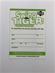 A Collection of Tiger Woods Upper Deck Golf Memorabilia and Promotional Ephemera 2001-2005