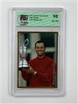 A Collection of four 2001 Sports Card Investor Tiger Woods Gold Rookie Cards Graded PGI 10 Gem Mint