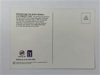 2001 Tiger Woods Buick Bengal Concept Car Promotional Postcard
