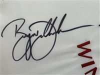 Bryson DeChambeau Signed Official 2020 U.S. Open Winged Foot Pin Flag JSA ALOA