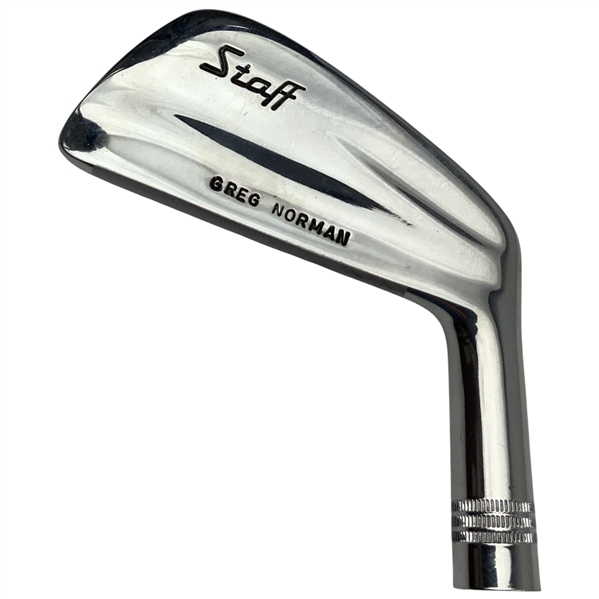 Greg Normans Personal Wilson Staff Greg Norman Signature Model Forged 1-Iron Golf Club Head