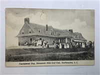Early 1900's Shinnecock Real Photo Postcards w/ Tournament day & 7th Green Depictions