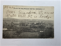 Early 1900's Shinnecock Real Photo Postcards w/ Tournament day & 7th Green Depictions