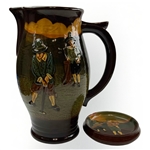 Royal Doulton Kingsware Ye 19th Hole Golf Pitcher & Coaster