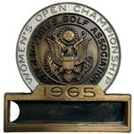 1965 U.S. Womens Open Golf Championship Contestant Badge