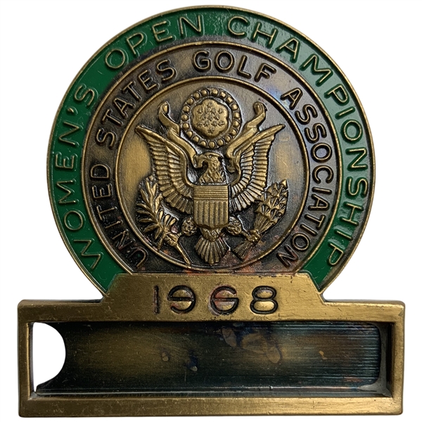 1968 U.S. Womens Open Championship Contestant Badge