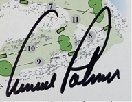 Arnold Palmer Signed St. Andrews Links The Old Course Souvenir Scorecard JSA ALOA