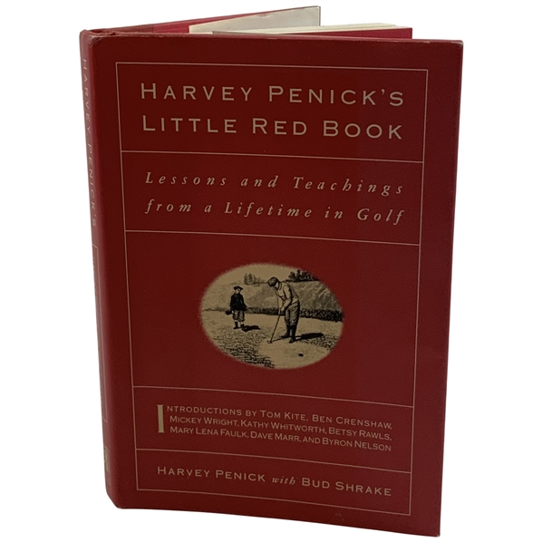 Harvey Penicks Little Red Book. Simon & Schuster, 1992. 1st Ed. (DJ)