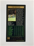 Tom Watson Signed 1993 Grand Slam Ventures Champions of Golf Card JSA ALOA