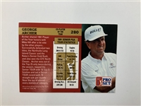 A Collection of Five Signed 1991-1992 Pro Set PGA and Senior PGA Tour Trading Cards JSA ALOA