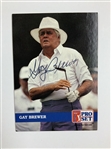 A Collection of Five Signed 1991-1992 Pro Set PGA and Senior PGA Tour Trading Cards JSA ALOA