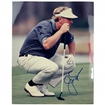 Jack Nicklaus Signed 1990s Putting Photo JSA ALOA