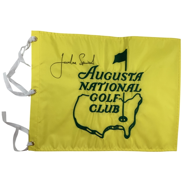 Jordan Spieth Signed Augusta National Flag JSA ALOA